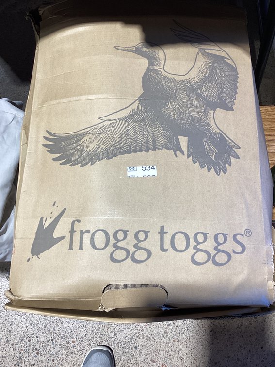 Frogg toggs waders sz 10