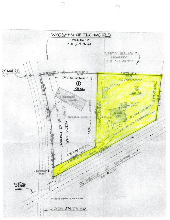 Image for ONLINE AUCTION ONLY- 1,558 sq ft , 2 bedroom, 2 bathroom partially renovated home on .60 acre lot  in Ardmore Tennessee