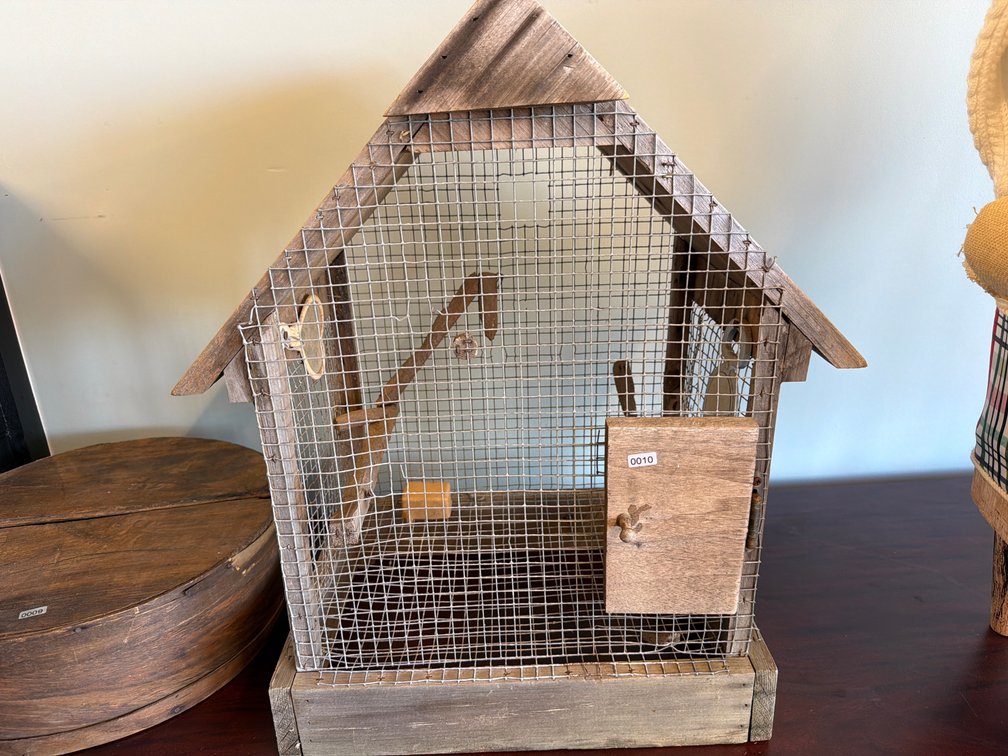 Old birdcage