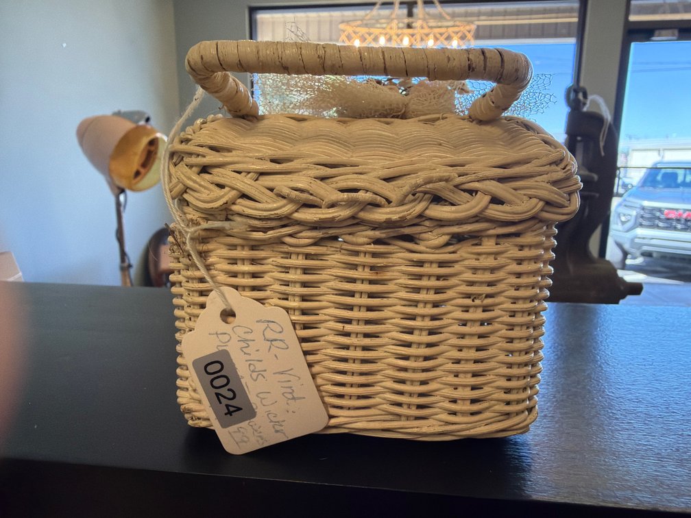 Wicker storage