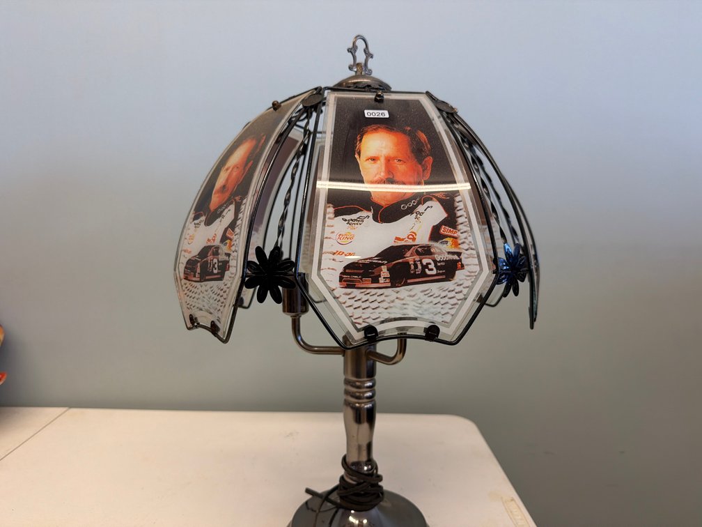 Dale Earnhardt sr lamp