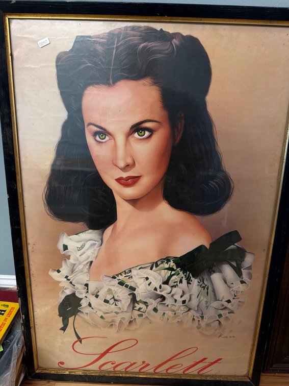 Framed Scarlett picture