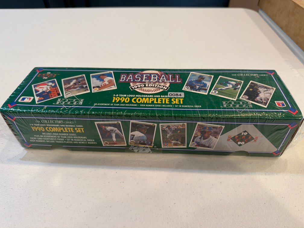 Baseball Cards Upper Deck 1990