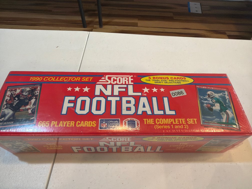 Football Cards 1990 Score