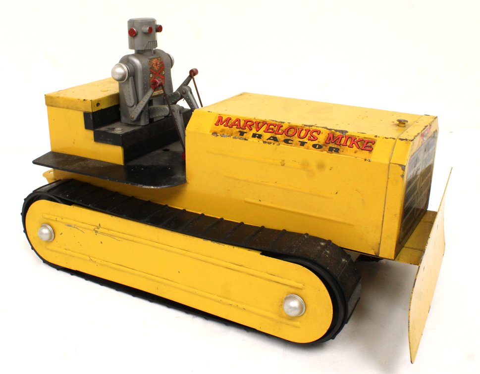Saunders Marvelous Mike Robot Tractor Toy