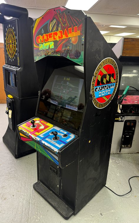Atari Cyberball 2072 Two Player Arcade Game