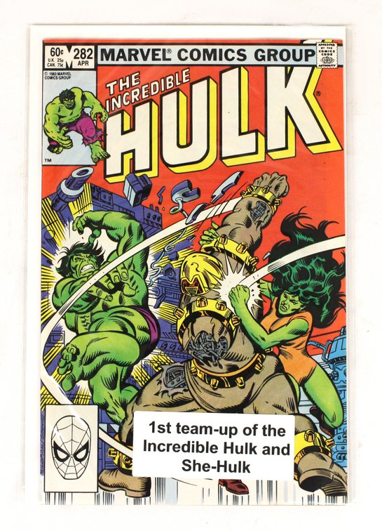 Marvel Comics The Incredible Hulk, Issue 282