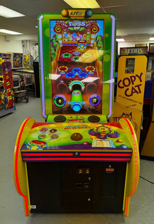 Toss Up Electronic Ticket Arcade Game