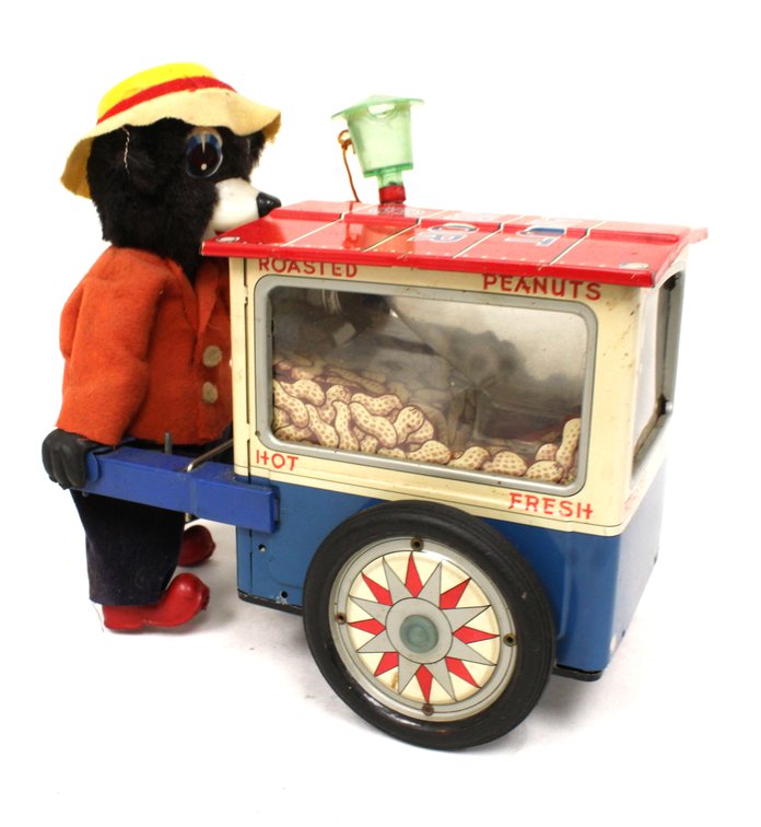 Cragstan Peanut Vendor Battery Operated Toy