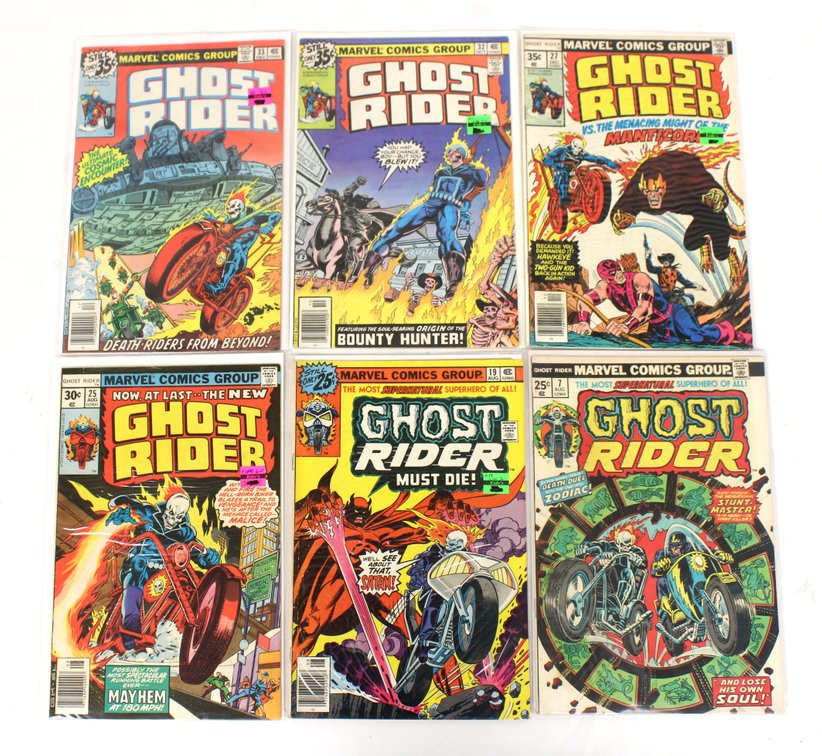 Marvel Comics Ghost Rider Mix Lot