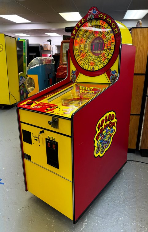 Speed Demon Ticket Redemption Arcade Game