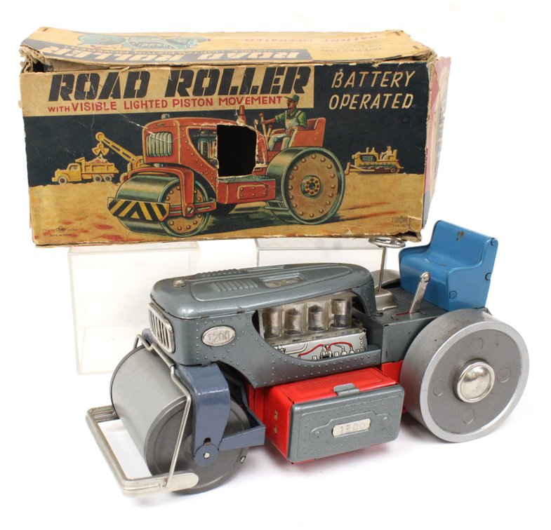 Showa Road Roller Battery Operated Toy