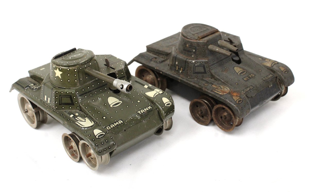 Pair of German Gamma Tanks