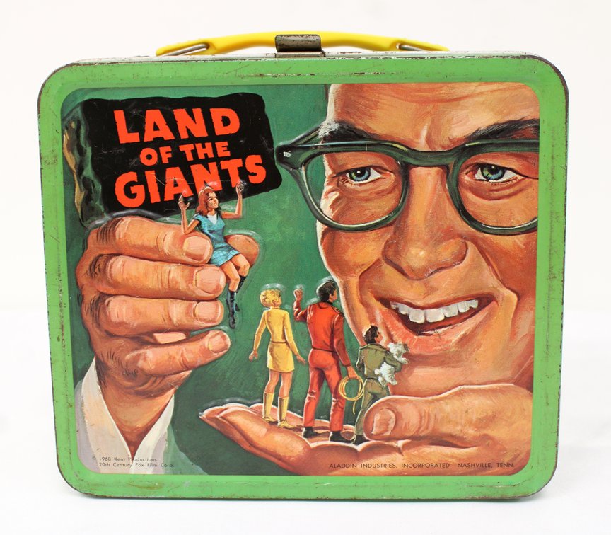 Aladdin Land of the Giants Tin Lunchbox