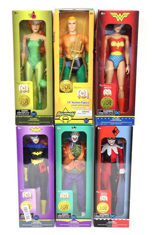 Marty Abrams DC Comics Action Figures in Box