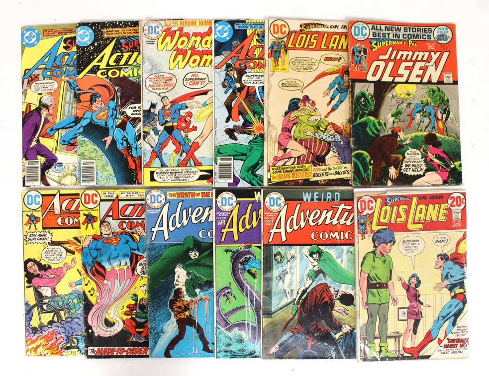 DC Comics Mix Lot incl. Lois Lane and Action Comics
