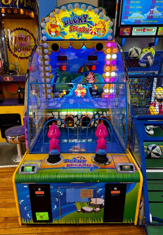 UNIS Space Ducky Splash Redemption Arcade Game