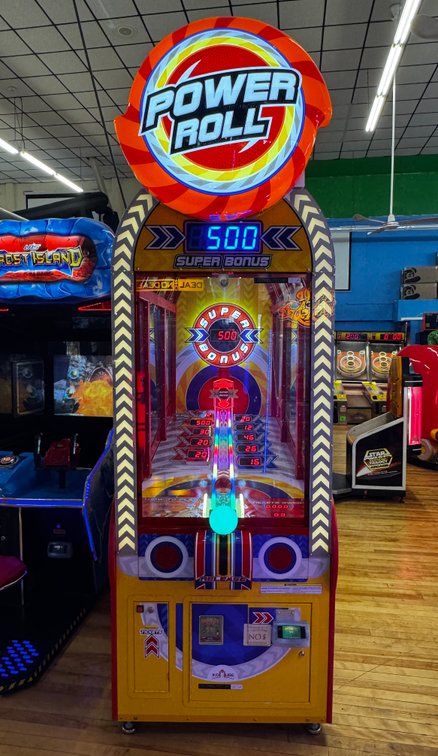 Sega Power Roll Arcade Game