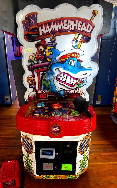 ICE Hammerhead Shark Redemption Arcade Game
