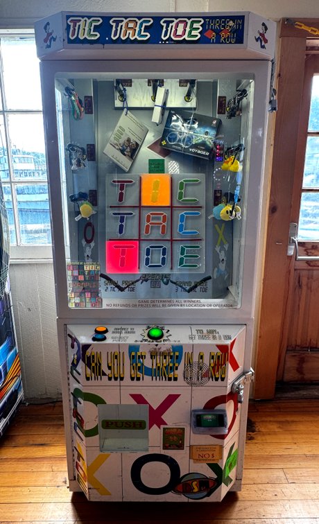 Tic-Tac-Toe Prize Redemption Arcade Game