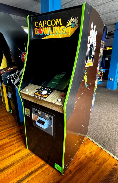 Capcom Bowling Arcade Game