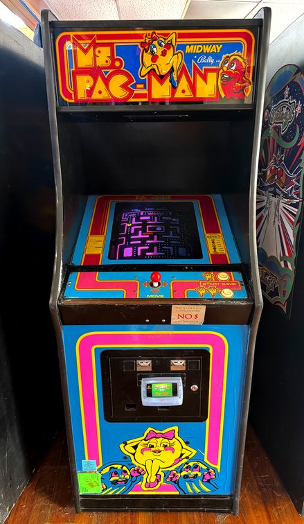 Bally Midway Ms. Pac-Man Arcade Game