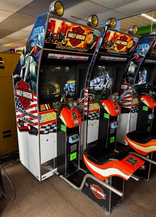 Sega Harley Davidson Motorcycle Arcade Game, Lot 1