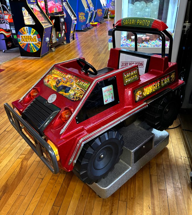 Safari Photo Jungle Car Kiddie Ride
