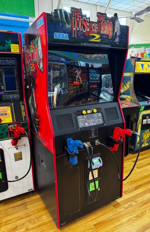 Sega House of the Dead 2 Arcade Game, Deluxe Cabinet