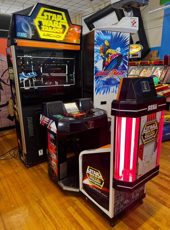 Sega Star Wars Trilogy Sit Down Arcade Game