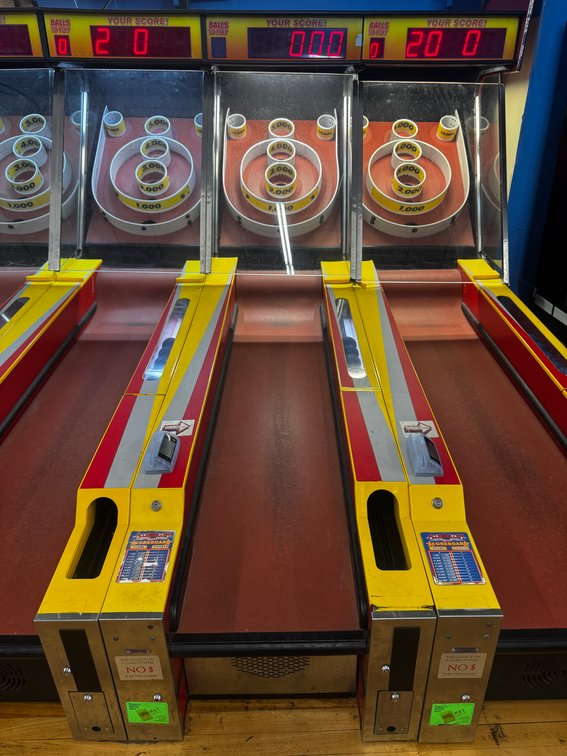 Skeeball Classic Alleyroller by ICE with 7FT Lane, Lot 2