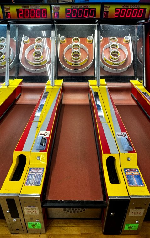 Skeeball Classic Alleyroller by ICE with 7FT Lane, Lot 8