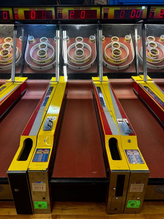 Skeeball Classic Alleyroller by ICE with 7FT Lane, Lot 9