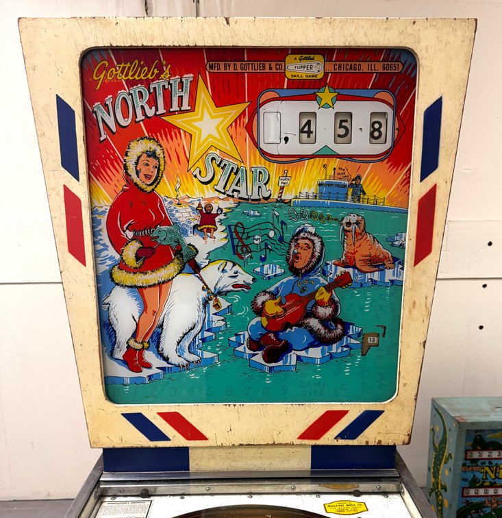 Gottlieb North Star Pinball Machine, 1964