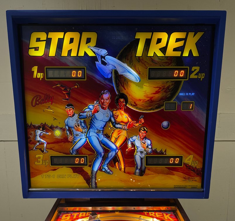 Bally Star Trek Pinball Machine, 1979