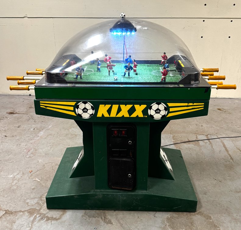 ICE Kixx Soccer Bubble Dome Arcade Game