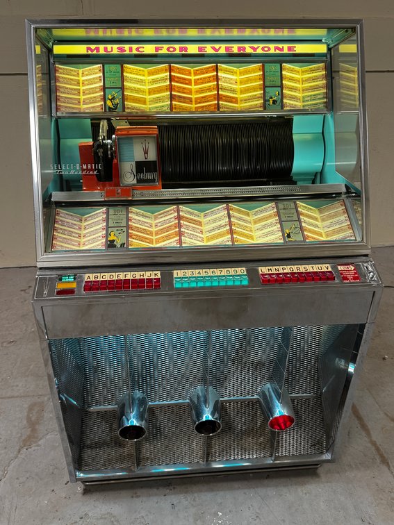 Seeburg Model 201 Coin Operated 45rpm Jukebox