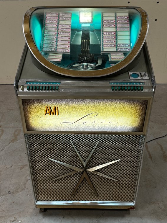 AMI Lyric Mid Century Jukebox