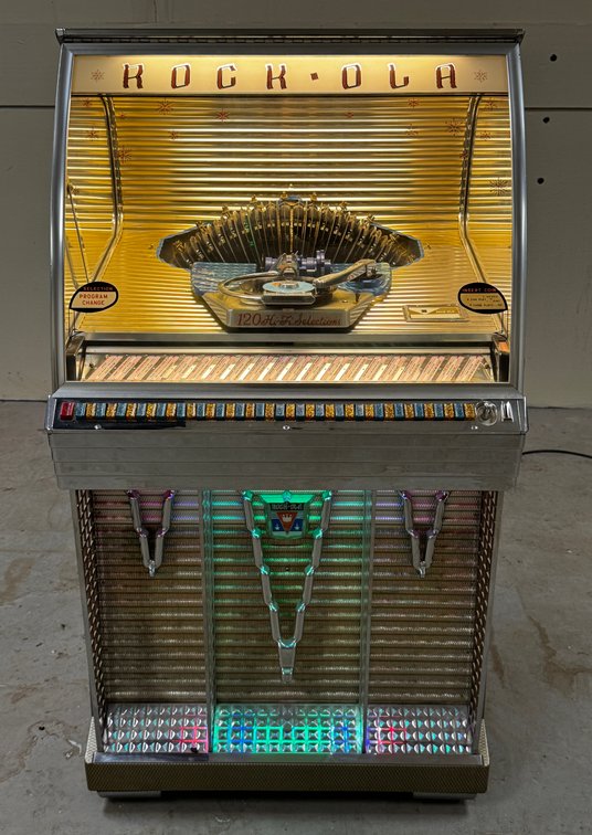 Rockola Model 1454 Coin Operated Jukebox