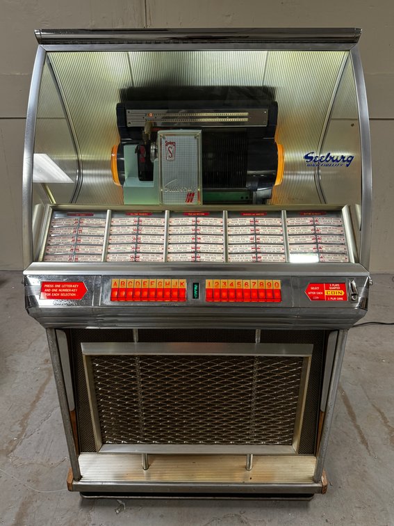 Seeburg Model J Coin Operated Jukebox