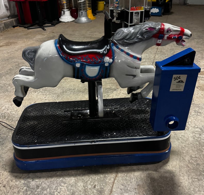 Coin Operated Thunder Horse Kiddie Ride