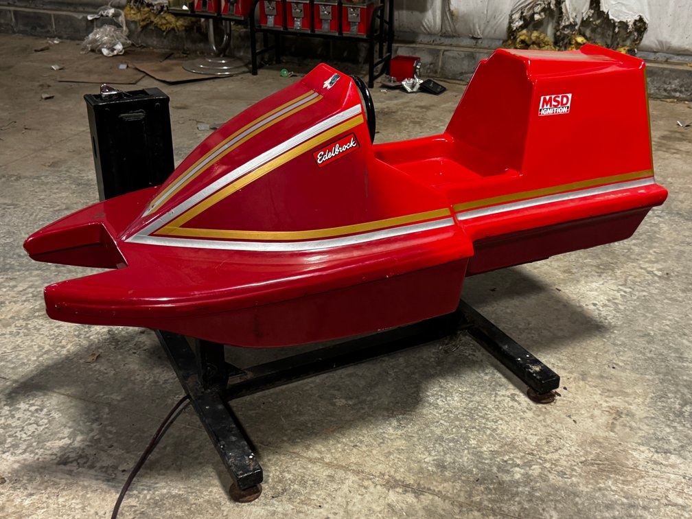Speed Boat Coin Op Kiddie Ride