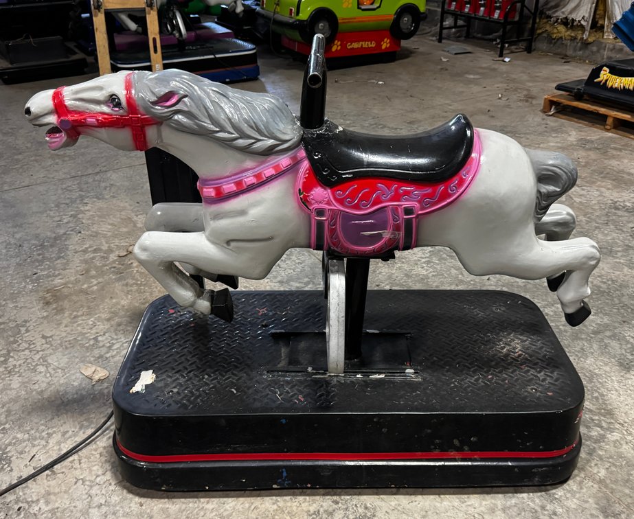 Thunder Horse Coin Op Kiddie Ride