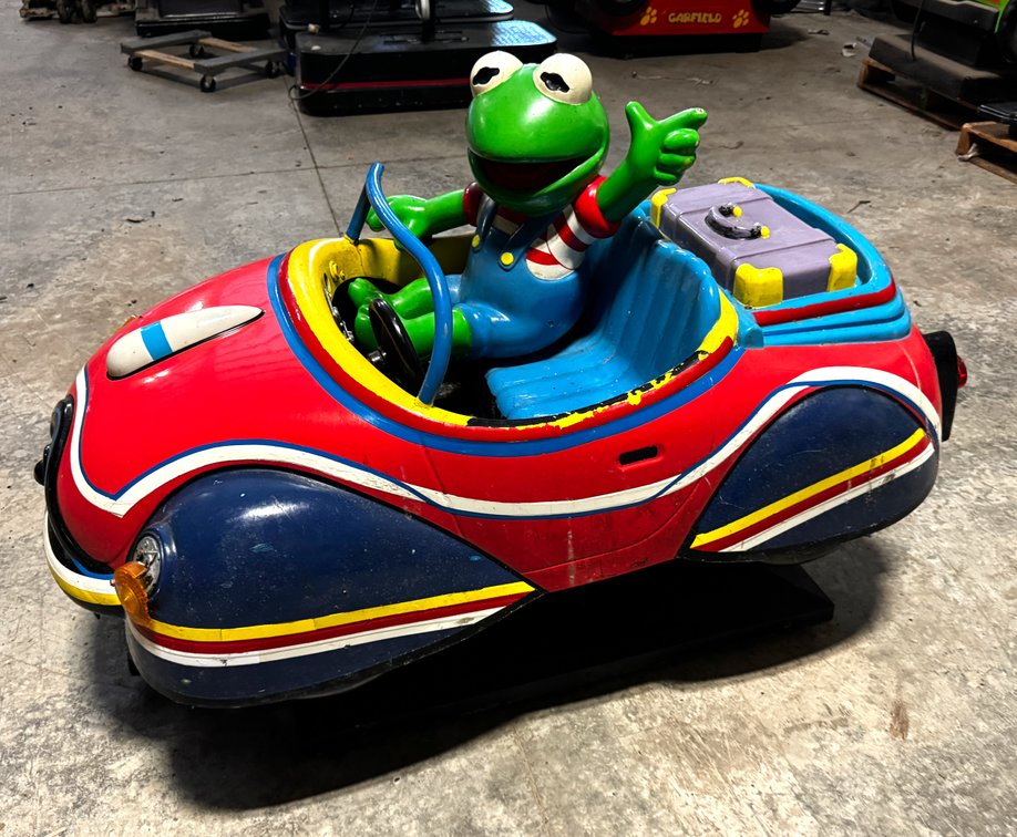 Kermit Car Coin Op Kiddie Ride