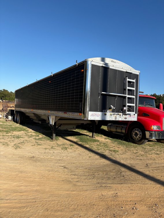 2009 WILSON MODEL DWH-550B HOPPER BOTTOM TRAILER