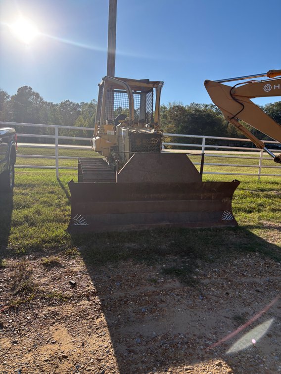 KOMATSU D31P DOZER, OROPS