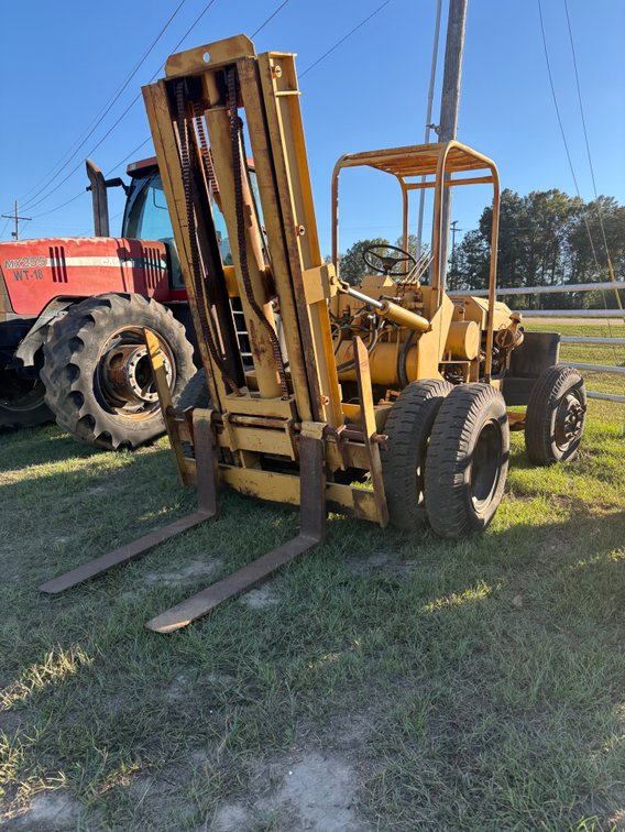 WINDHAM WFDF1278 ALL TERRAIN FORKLIFT, DIESEL