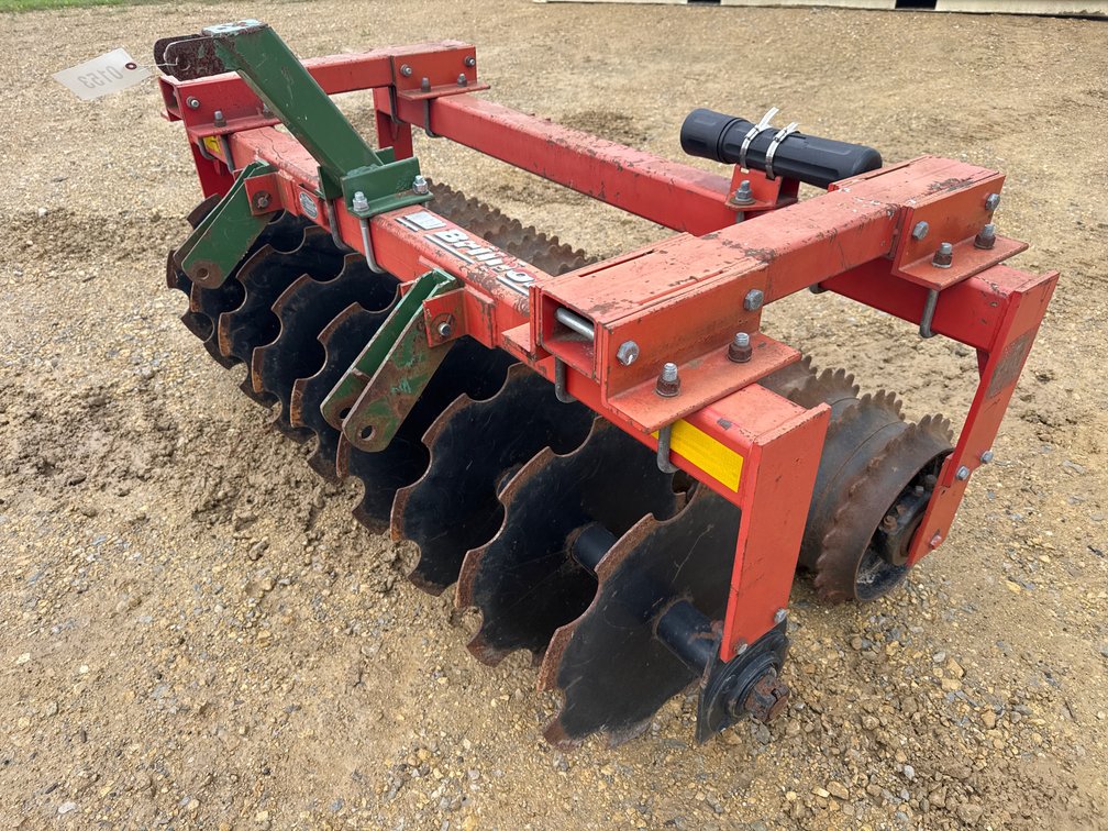 Brillion 76” 3-Point Straw Crimper with Packing Wheel