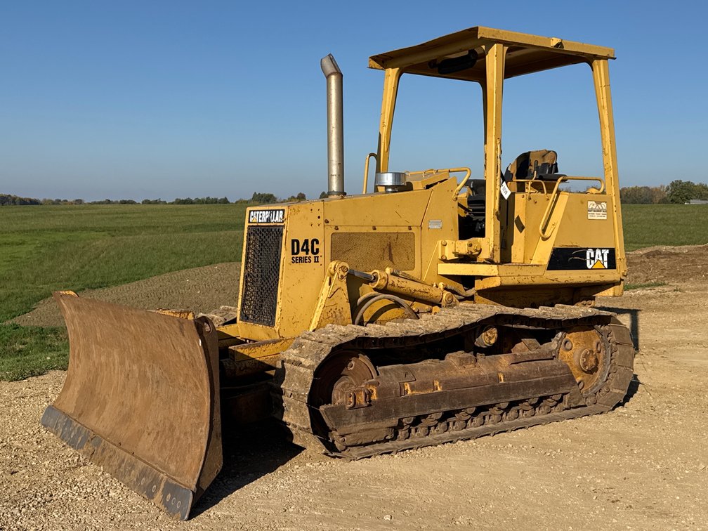 Caterpillar D4C Series II Crawler Dozer