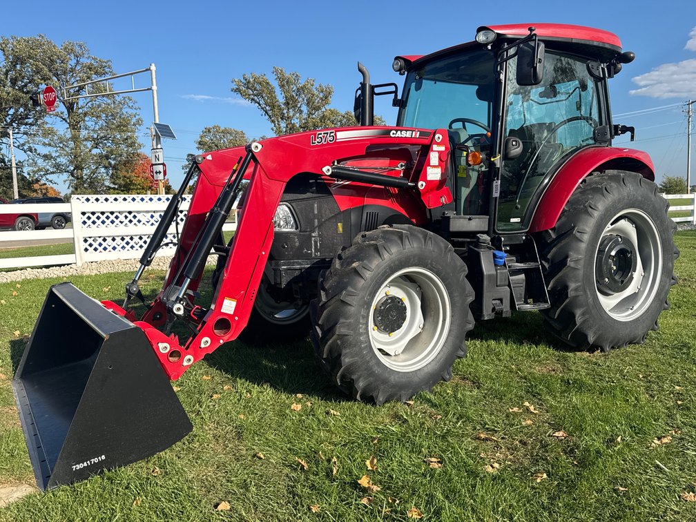 2022 Case IH Farmall 105A MFWD Tractor with L575 Loader – 350 Hours